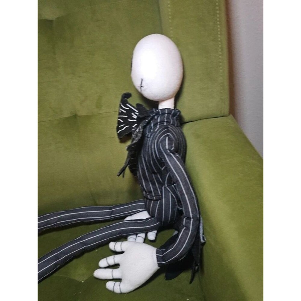 Disney Nightmare Before Christmas Jack Skellington 24" Poseable Plush Kcare - Picture 4 of 9